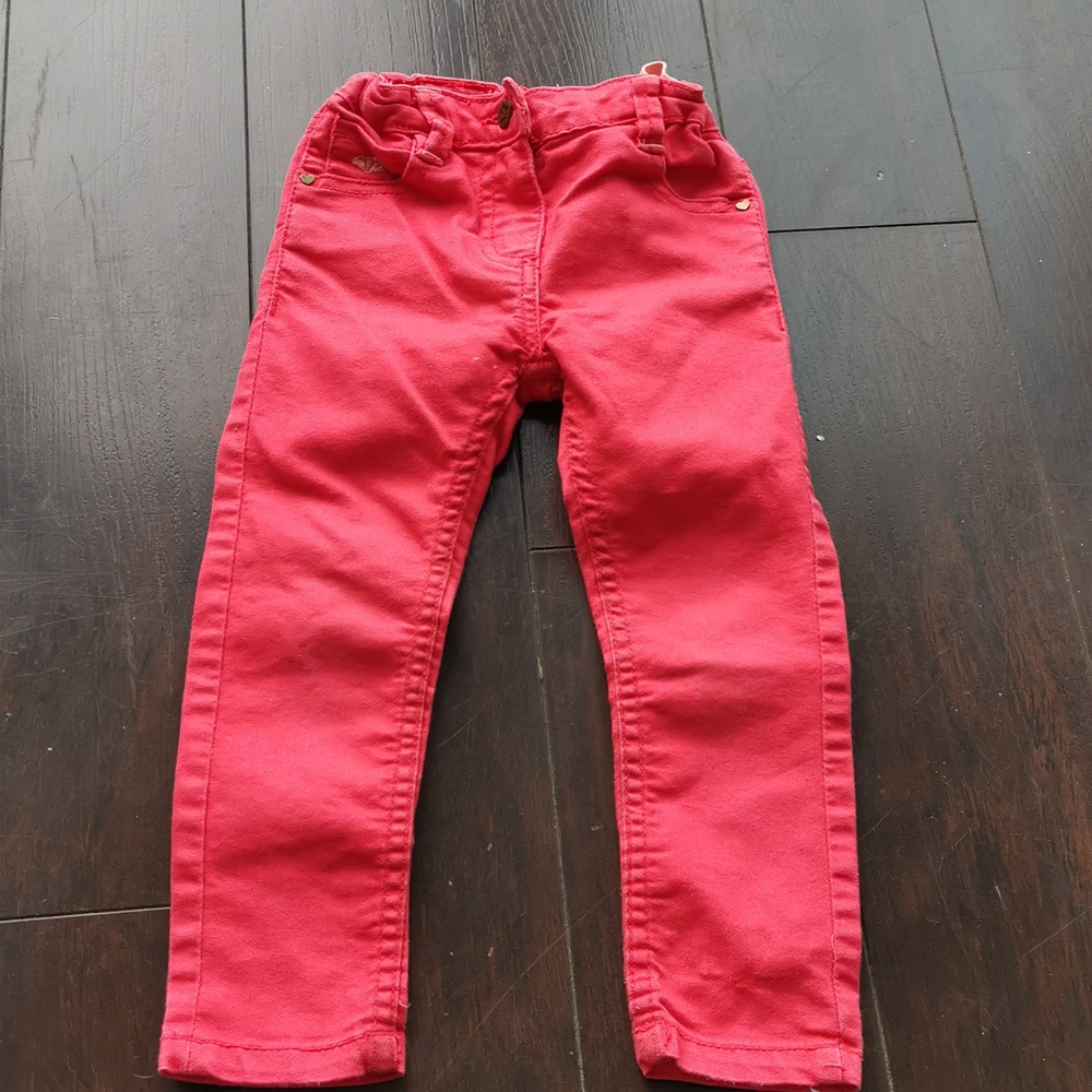 EU3 bright pink skinny jeans
